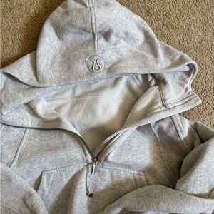 lululemon crop scuba hoodie